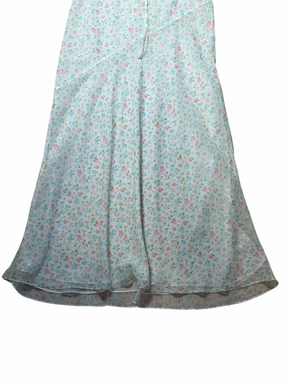 For Love & Lemons Pastel Floral Summer Breeze Maxi Dress Womans M - Picture 4 of 8